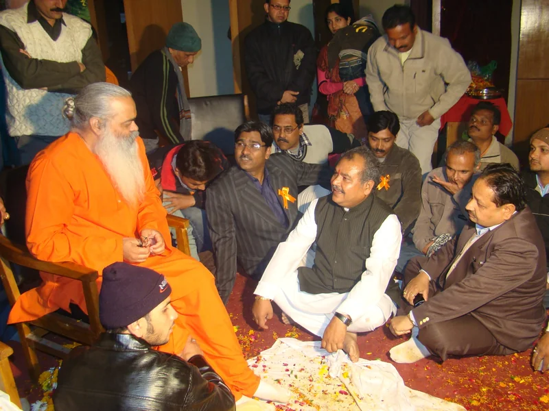 Devotees gathering at Barkhedi Abdulla
